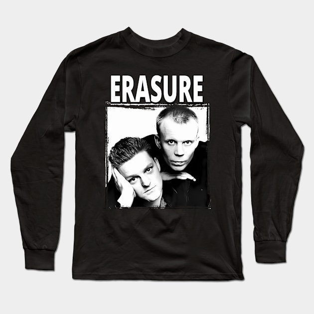 Erasure Band Long Sleeve T-Shirt by keng-dela